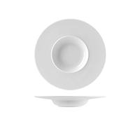 Piatto In Porcellana, ø 24 Cm , Bianco H&H