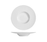 Piatto In Porcellana Charme Bianco Pasta Cm 27 H&H