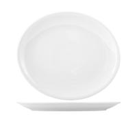 Piatto da Tavola ovale in Porcellana Siviglia 34 cm