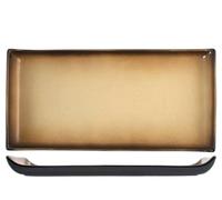 Piatto in stoneware/gres Sahara 33x16 Cm H&H