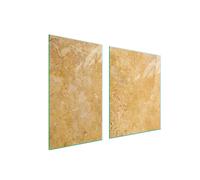PIATTO IN VETRO e TAGLIERE 100x52 ARDESIA