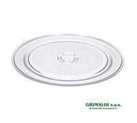 PIATTO IN VETRO PER FORNO A MICROONDE WHIRLPOOL BAUKNECHT 488000863691 ORIGINALE