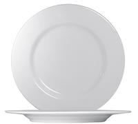 SET 6 PIATTI PIATTO TONDO PIANO CM.28 LISCIO PORCELLANA HORECA ISCHIA 8 2024