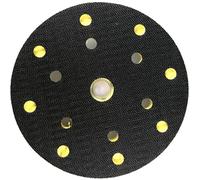 Piatto levigatrice orbitale 14 fori hook and loop 150 mm. 6"