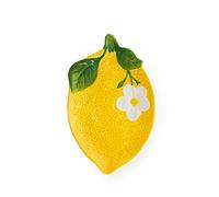Excelsa Amalfi Piatto Portata Limone, Ceramica