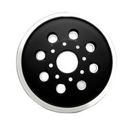 Piatto Liscivatore Professionale 125mm 8 Fori Bosch PEX 400 AE - Accessorio Ufficiale con Rivestimento Antiusura, Compatibile PEX 125 e Macchine Bosch, Pacchetto da 1 Unità