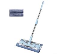 Piatto Microfibra con Panni e Getta 40cm Piatto Microfibra | Panni e getta, veloce, niente , per ideale per vite frenetiche, massima(blue)