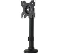 Piatto Monitor Braccio/Scrivania Supporto, Colore Nero, Carico Max 9KG, Ves Per