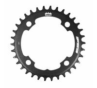 Piatto MTB 4 bracci d.104 FSA originale 34 denti singolo 11v. in alluminio nero