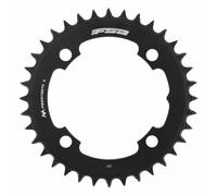 Piatto MTB 4 bracci d.104 FSA originale 36 denti singolo 11v. in alluminio nero
