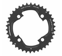 Piatto MTB 4 bracci d.104 per Shimano XT M785 Stronglight doppio 38T esterno ner