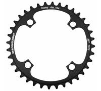 Piatto MTB 4 bracci d.104 stronglight mono 36dts nero in alluminio 7075 - spesso