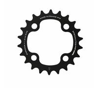 Piatto MTB 4 bracci d.104 TA Chinook doppio-triplo 42T esterno nero in alluminio