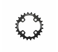Piatto MTB 4 bracci d.64 per Shimano XT M785 Stronglight doppio 24T interno nero