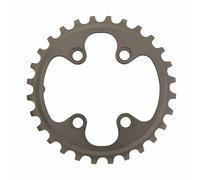 Shimano M8000 38/28 Double Chainring Nero 28t Black