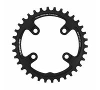 Piatto MTB 4 bracci d.76 per Sram XX1 Stronglight 34T monopattino nero in allumi
