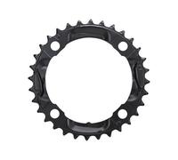 Piatto MTB 4bra d.104 per Shimano Deore M590-LX triplo 32dts medio origine nero