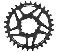 Piatto MTB diretto per Sram SX-NX-GX Stronglight mono alluminio nero 30T - spess