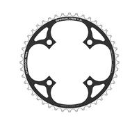 Piatto MTB triplo diametro 104 esterno 48 denti nero 4 bracci 18mm Chinook TA 9v
