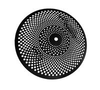 Piatto Muto A Basso Volume Piatto Splash Silent Da 10" Per Prestazioni Professionali Set di Piatti per Batteria (Color : A)