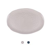 Piatto ovale in melamina, effetto reactive, Melamine
