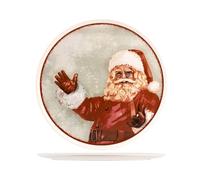 PIATTO PANETTONE BABBO NATALE STONEWARE 32 CM
