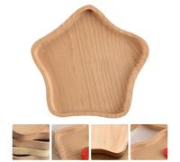 Piatto Per Alimenti in Legno Massello Piccolo Vassoio Da Portata