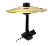 Piatto per auto con presa d'aria, piatto a impatto per auto, mini piatto crash clip on per ventola auto, facile guida a clip per gli amanti della musica, accessorio compatto e durevole per tutti