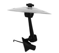 Piatto per auto, set di mini tamburi per bocchetta dell'aria, decorazione auto, regalo adatto per appassionati di viaggi su strada e amanti della musica (argento)