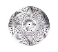 Piatto Per Batteria A Basso Volume Robusto Per Esercitarsi Con Il Drmmer Piatto Leggero E Muto Piatto Silenzioso Per Principianti(20 Inch)