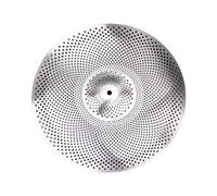 Piatto Per Batteria A Basso Volume Robusto Per Esercitarsi Con Il Drmmer Piatto Leggero E Muto Piatto Silenzioso Per Principianti(18 Inch)