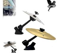 Piatto per batteria auto, divertente gadget musicale per conducenti e batteristi, facile da installare su cruscotto e prese d'aria per tutti i tipi di veicoli, viaggi su strada e amanti della musica