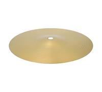Piatto per Batteria Jazz in Ottone Oro 8 Pollici per Drum Kit | Ricambio per Piatto Usurato, Operazione Semplice, Accessorio per Percussionisti e Batteristi