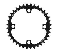 Piatto per e-bike 4 bracci d.104 per Bosch Stronglight 36T mono nero in allumini