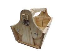 Piatto per formaggio e frutta Mini tavolo da picnic 2 in 1 con portabicchieri