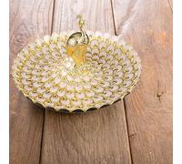 Piatto per frutta multifunzionale decorativo per torte, gioielli,