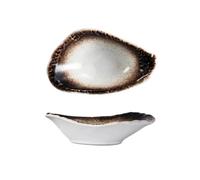 Piatto per salsa Piatti for salse, piatti for barbecue in ceramica, for frutta e dessert, stoviglie da cucina(Bianco)