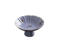 Piatto per salsa Piatto da pasticceria Zen alto creativo Dim Sum squisito snack Ciotola rotonda(Purple)