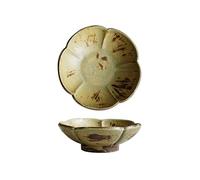 Piatto per salsa Piatto for snack creativo da 5 pollici fatto a mano in argilla, ristorante, piatto freddo for la casa, for condimenti, ciotola for salsa retrò, 1 pezzo