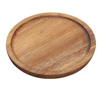 Piatto Per Torta Vassoio Il Pane Mangiare Da Bancone Della Cucina Legno Rotondo