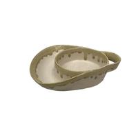 Piatto per zuppa e contorno in ceramica, ciotole con divisioni per patatine e salse, ciotola per cereali anti-sporcamento, ciotole per pane per insalata, colazione e sandwich, ideale per casa e