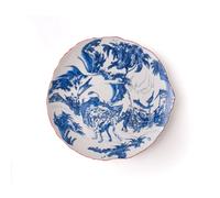 PIATTO PIANO CLASSIC ON ACID Cm.28 - BLU CHINOISERIE ART.11203 SELETTI