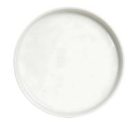 Piatto Piano Oslo Bianco Nordic Tondo in Porcellana ø 26 cm - Saturnia