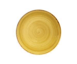 Piatto Piano Stonecast In Ceramica, Giallo Cm 26, Churchill