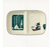 Piatto piatto Moomin Little My porcellana divisa Giappone/Moomin e Snufkin