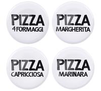 Piatto pizza in vetro opalino, Napoli Sibilla