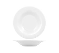 Piatto Porcellana Napoli B Bowl Bianco Cm 26 Saturnia