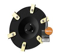 Piatto porta-lame beos Tuning per 6 lame - Segway Navimow serie i | Disco da taglio rinforzato con fibra di vetro - Ø 164 mm - Prodotto in Germania