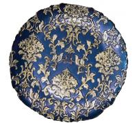 Piatto Portata Brandani Danubio Blu 38 cm Vetro