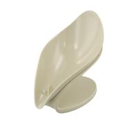Piatto portatile sapone a forma di foglia con drenaggio ad acqua per sapone di l